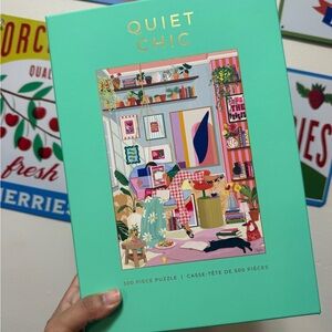 Hobbry Quiet Chic 500 Piece Puzzle NIB